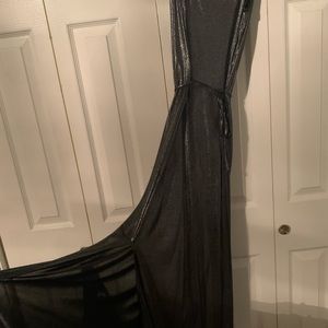 LoveCulture Black/Silver Sparkle Dress